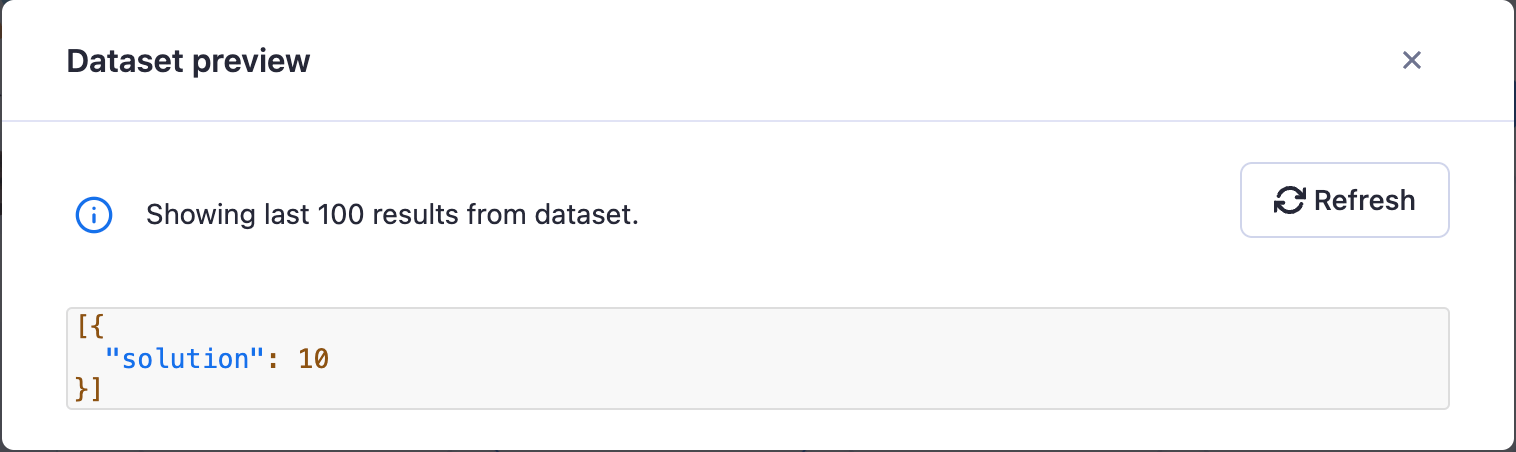 Dataset preview